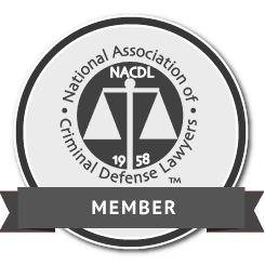 Member of the National Association of Criminal Defense Lawyers (NACDL)